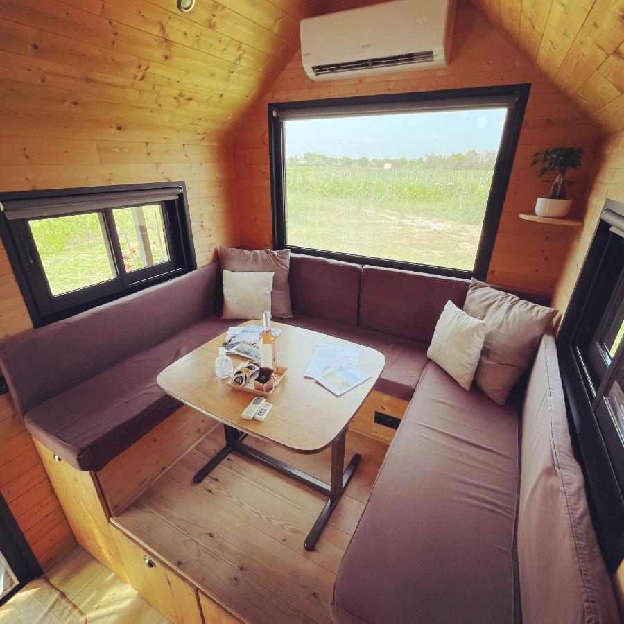 Myinsolite - Tiny-House, Jacuzzi, Brasero, Piscine เอก-มอร์ต ภายนอก รูปภาพ