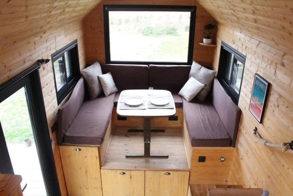 Myinsolite - Tiny-House, Jacuzzi, Brasero, Piscine เอก-มอร์ต ภายนอก รูปภาพ